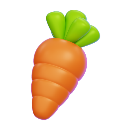 Carrot  3D Icon