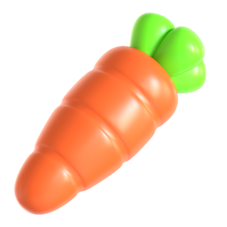 Carrot  3D Icon