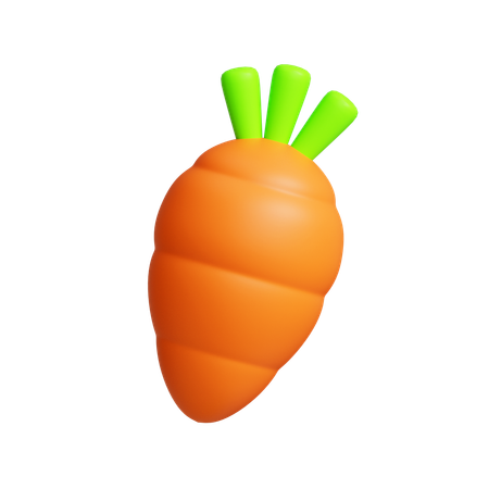 にんじん  3D Icon