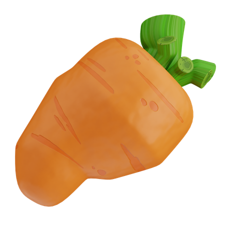 Carrot  3D Icon