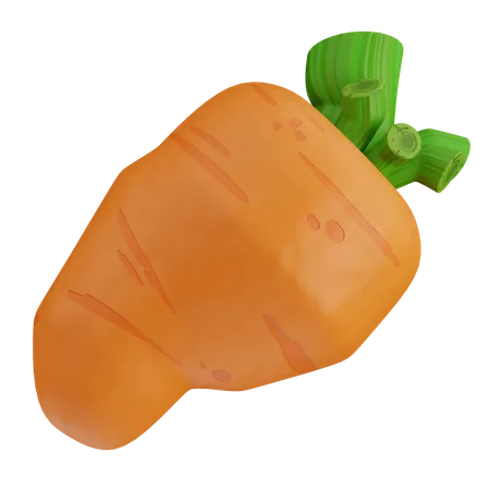 Carrot  3D Icon