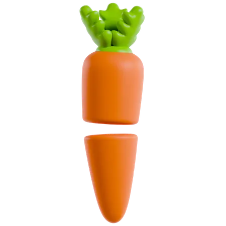 Carrot  3D Icon