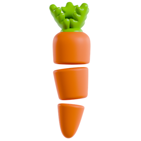 Carrot  3D Icon