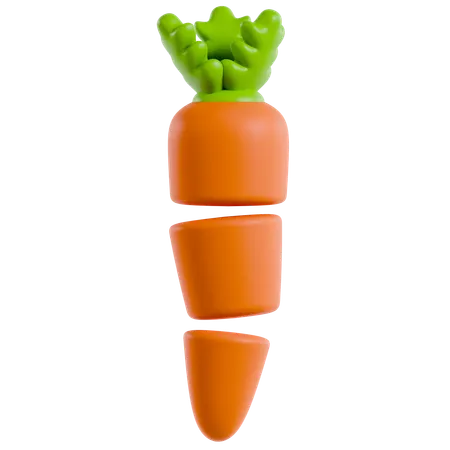 Carrot  3D Icon