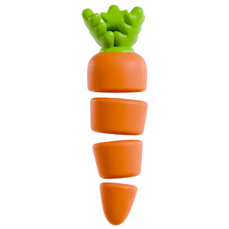 Carrot  3D Icon