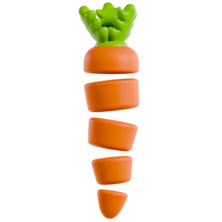 Carrot  3D Icon