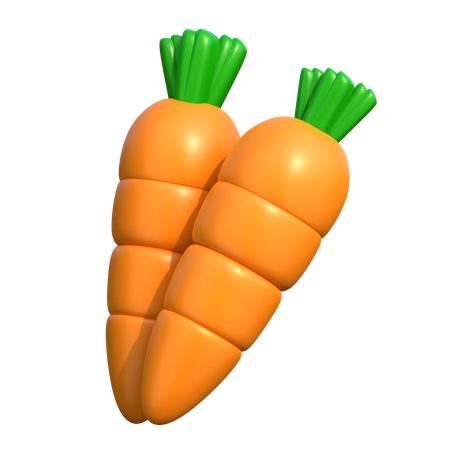 Carrot  3D Icon