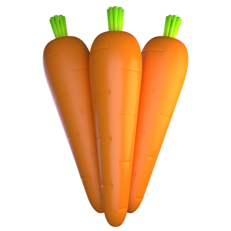 Carrot  3D Icon