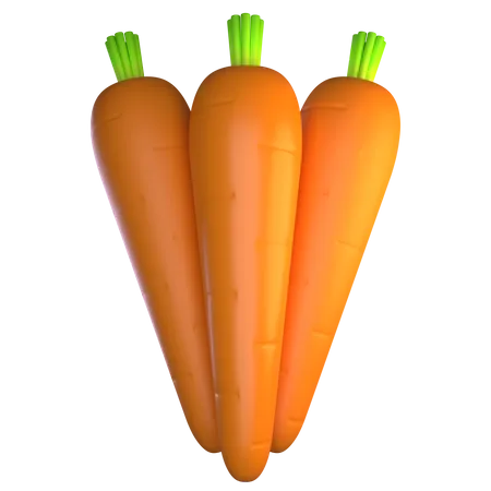 Carrot  3D Icon