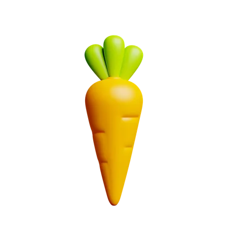 Carrot  3D Icon