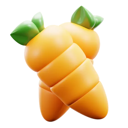 Carrot  3D Icon