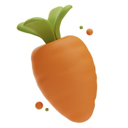 Carrot  3D Icon