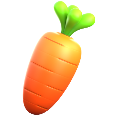 Carrot  3D Icon