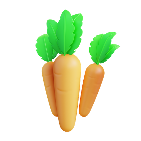 Carrot  3D Icon