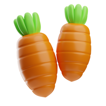 Carrot  3D Icon