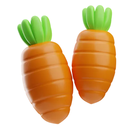 Carrot  3D Icon