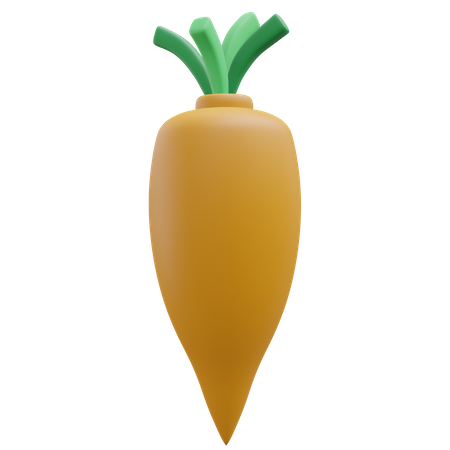 Carrot  3D Icon