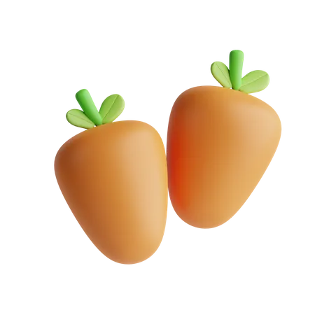 Carrot  3D Icon