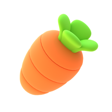 Carrot  3D Icon