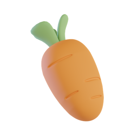 Carrot  3D Icon