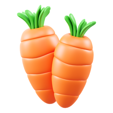 Carrot  3D Icon