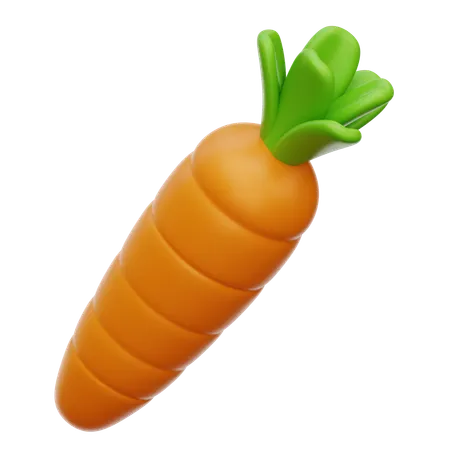 Carrot  3D Icon