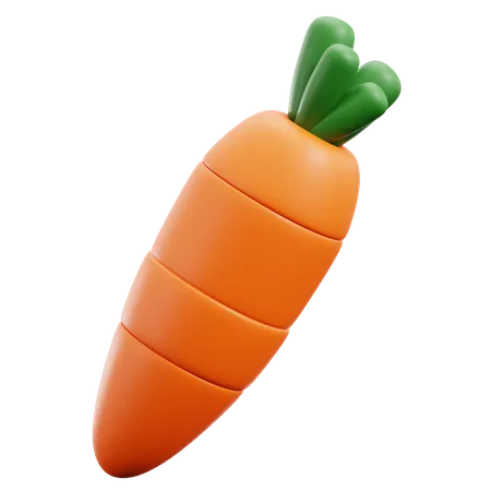 Carrot  3D Icon