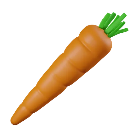 Carrot  3D Icon