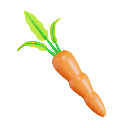 Carrot  3D Icon