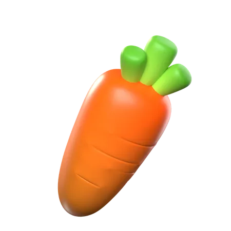 Carrot  3D Icon