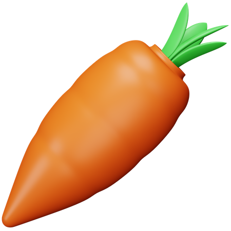 Carrot  3D Icon