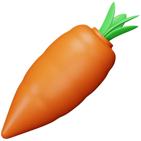 Carrot  3D Icon