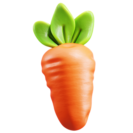 Carrot  3D Icon