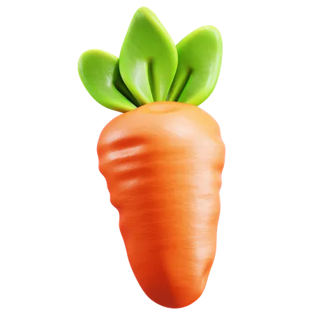 Carrot  3D Icon