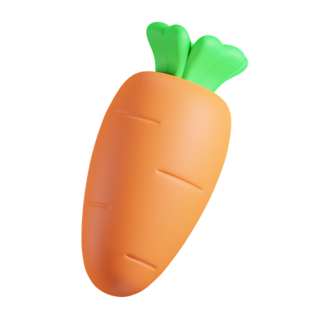 Carrot  3D Icon