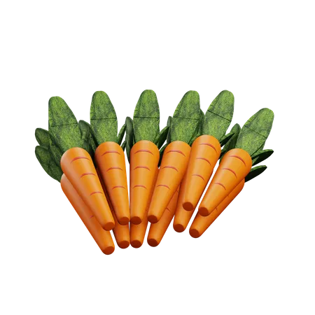 Carrot  3D Icon