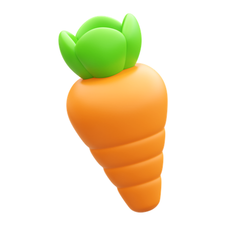 Carrot  3D Icon