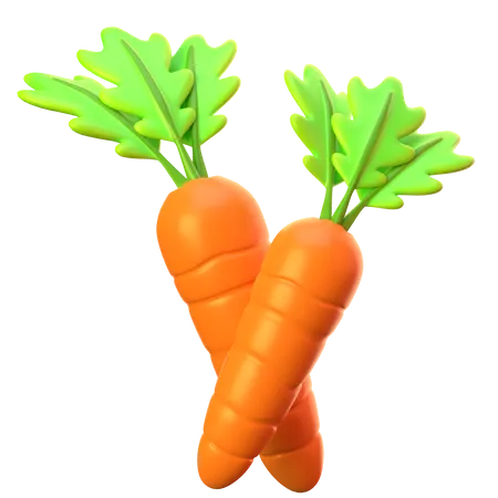 Carrot  3D Icon