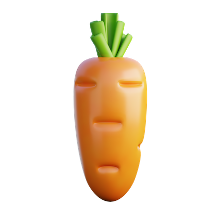 Carrot  3D Icon