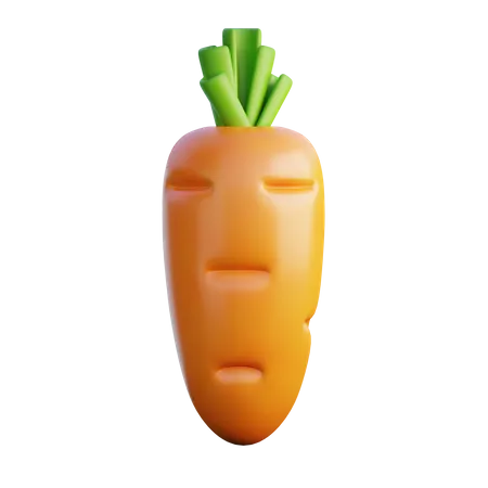 Carrot  3D Icon