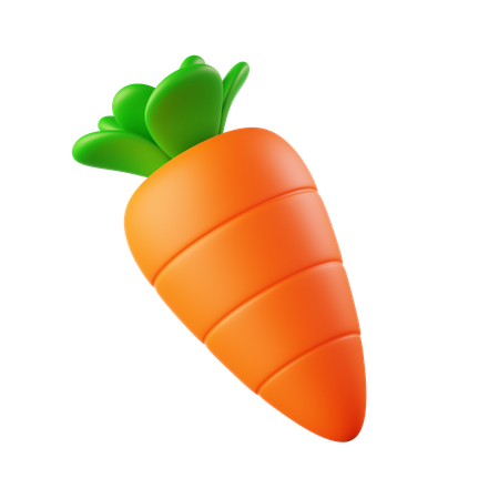 Carrot  3D Icon