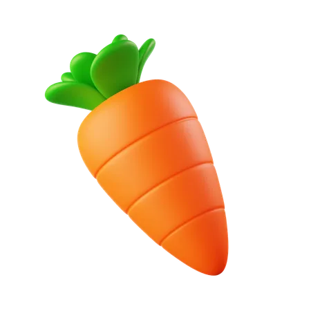 Carrot  3D Icon