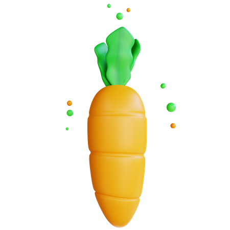 Carrot  3D Icon