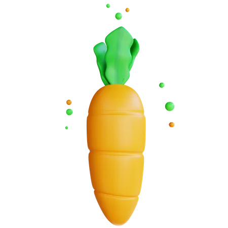 Carrot  3D Icon