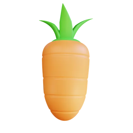 Carrot  3D Icon