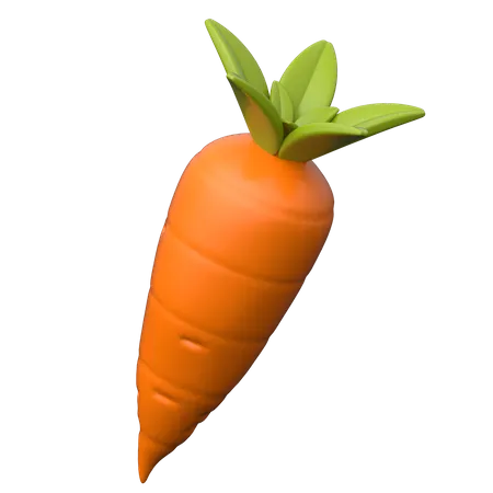 Carrot  3D Icon