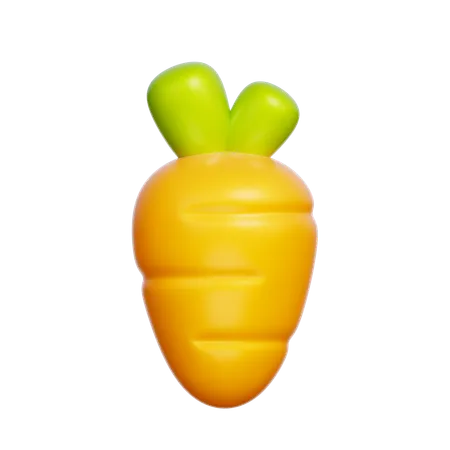 Carrot  3D Icon