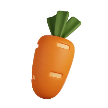 Carrot  3D Icon