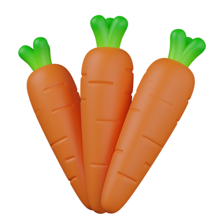 Carrot  3D Icon