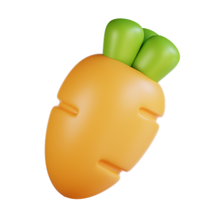 Carrot  3D Icon